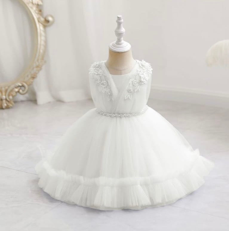 White elegant dress