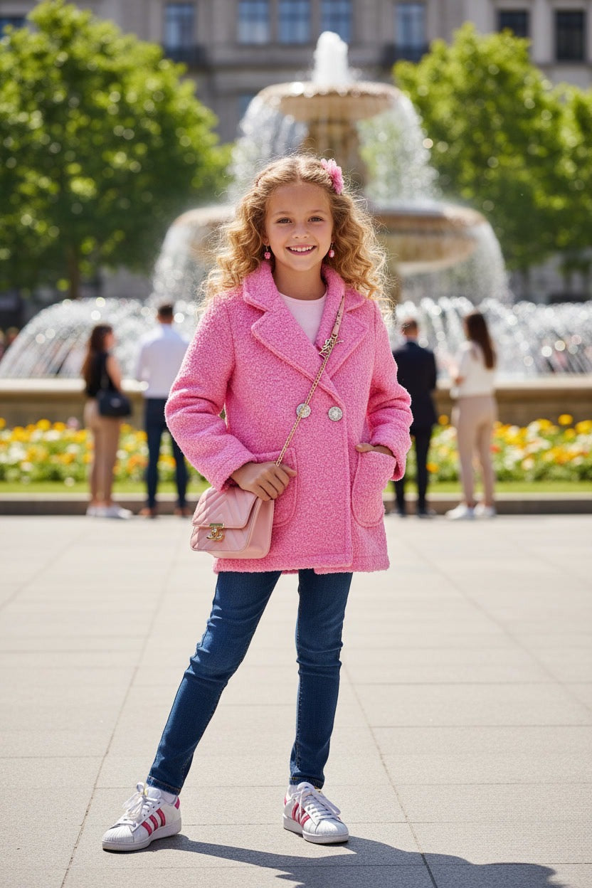 Pink coat