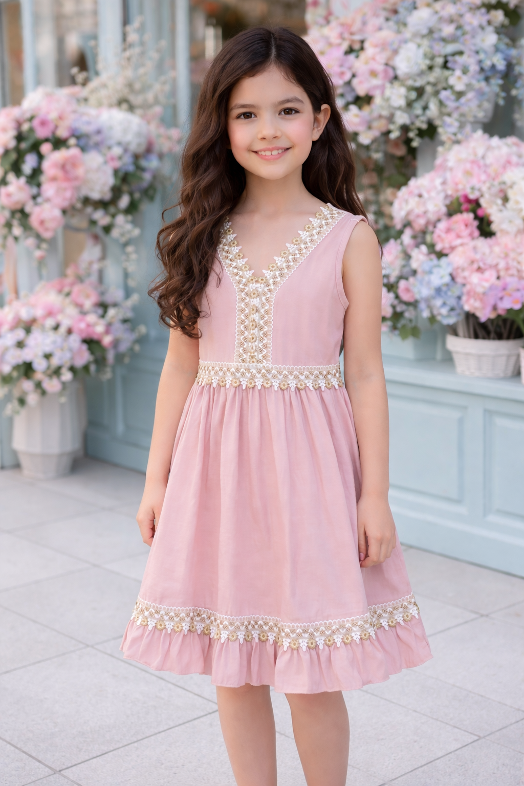 Pink dress
