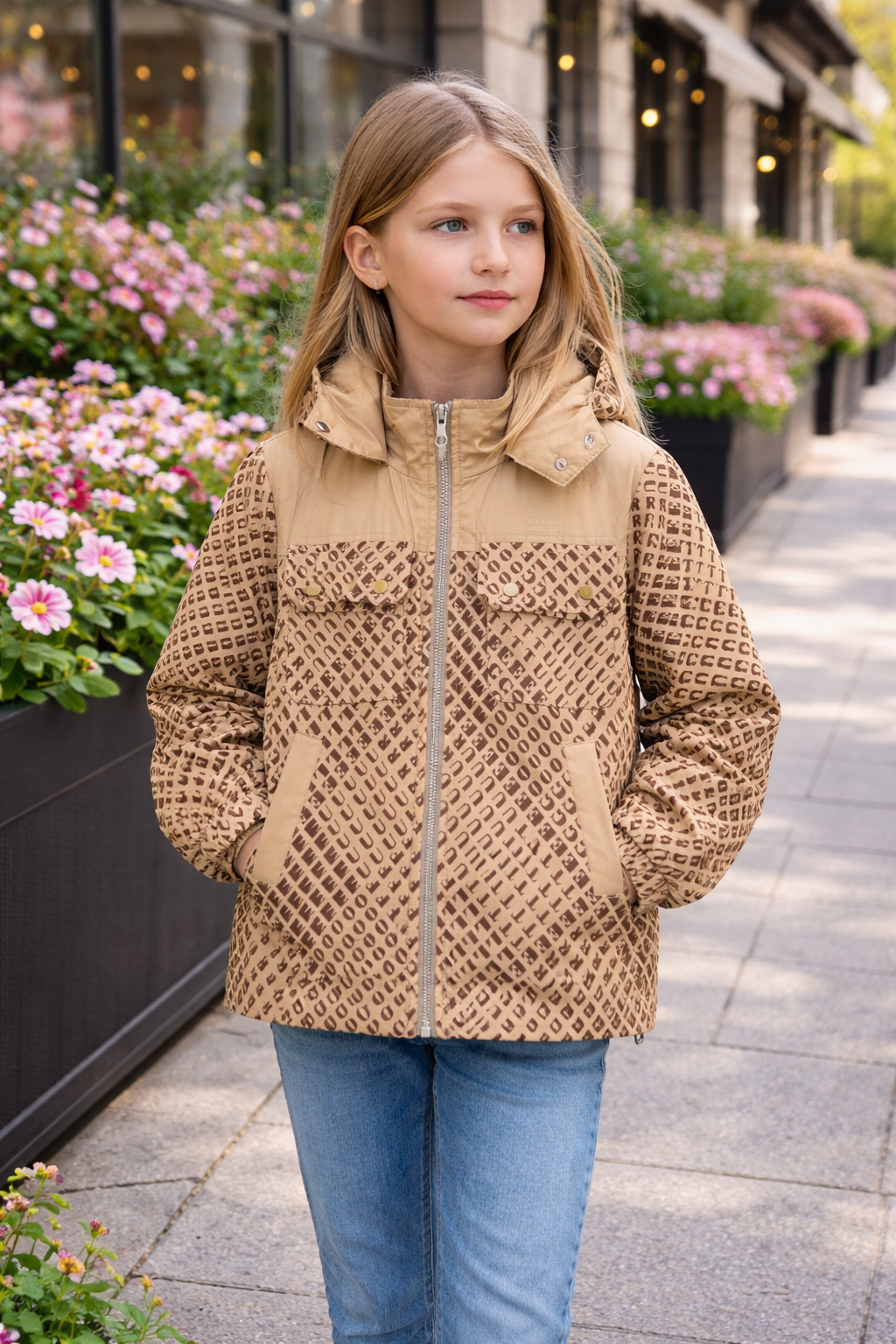 Beige jacket
