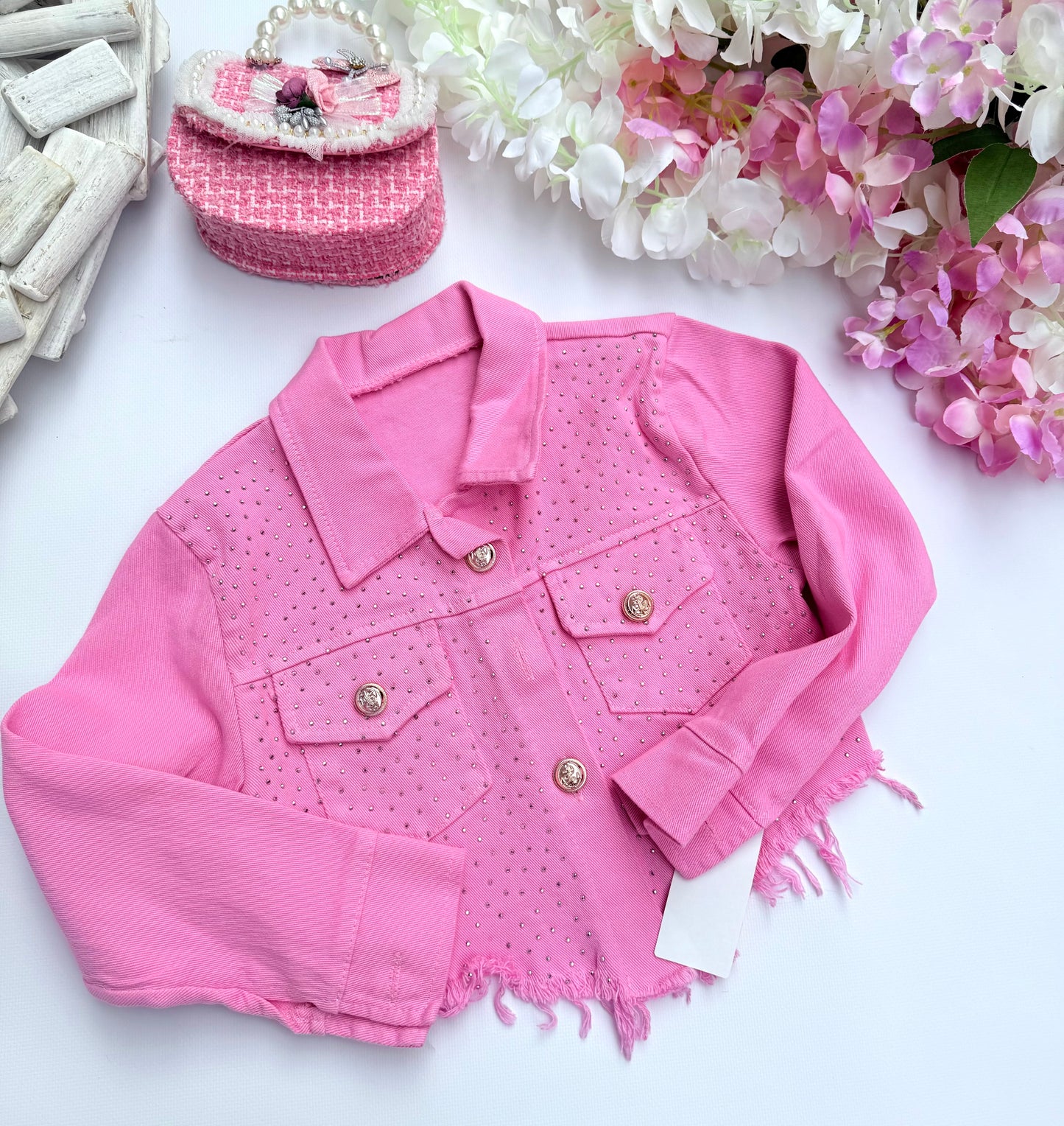 Pink sparkle jacket