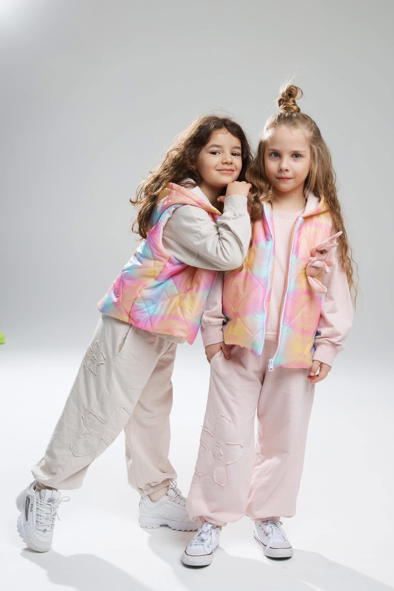 Rainbow gilet