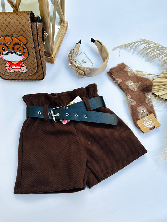 Brown shorts
