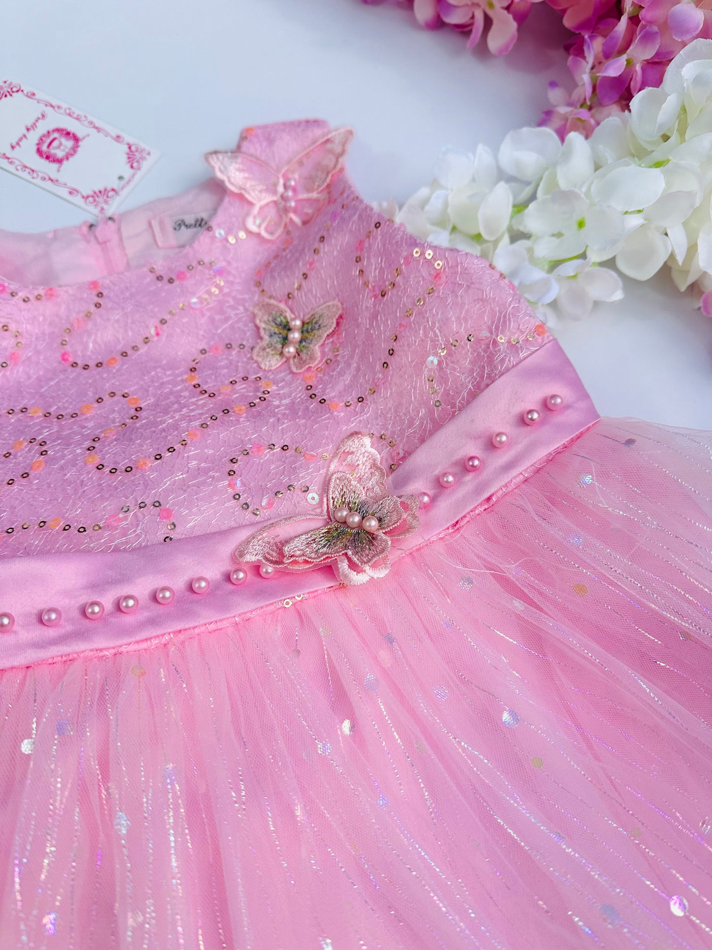 Pink Butterfly dress