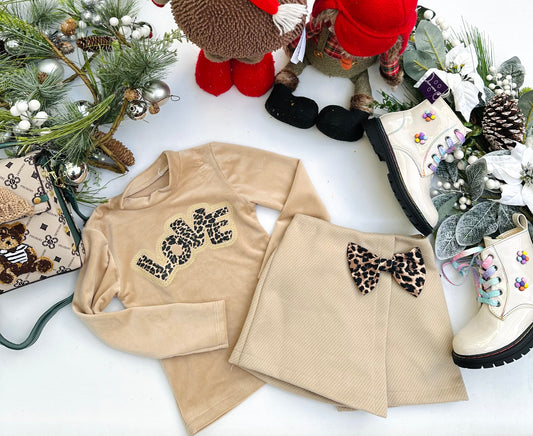 Beige LOVE set