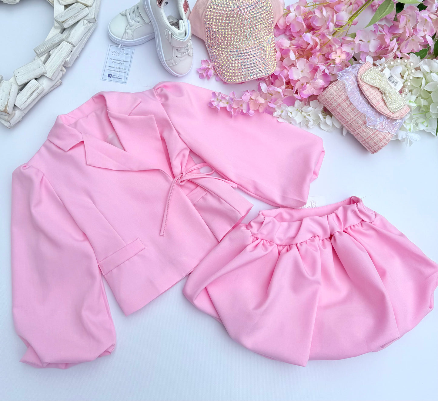 Pink elegant set
