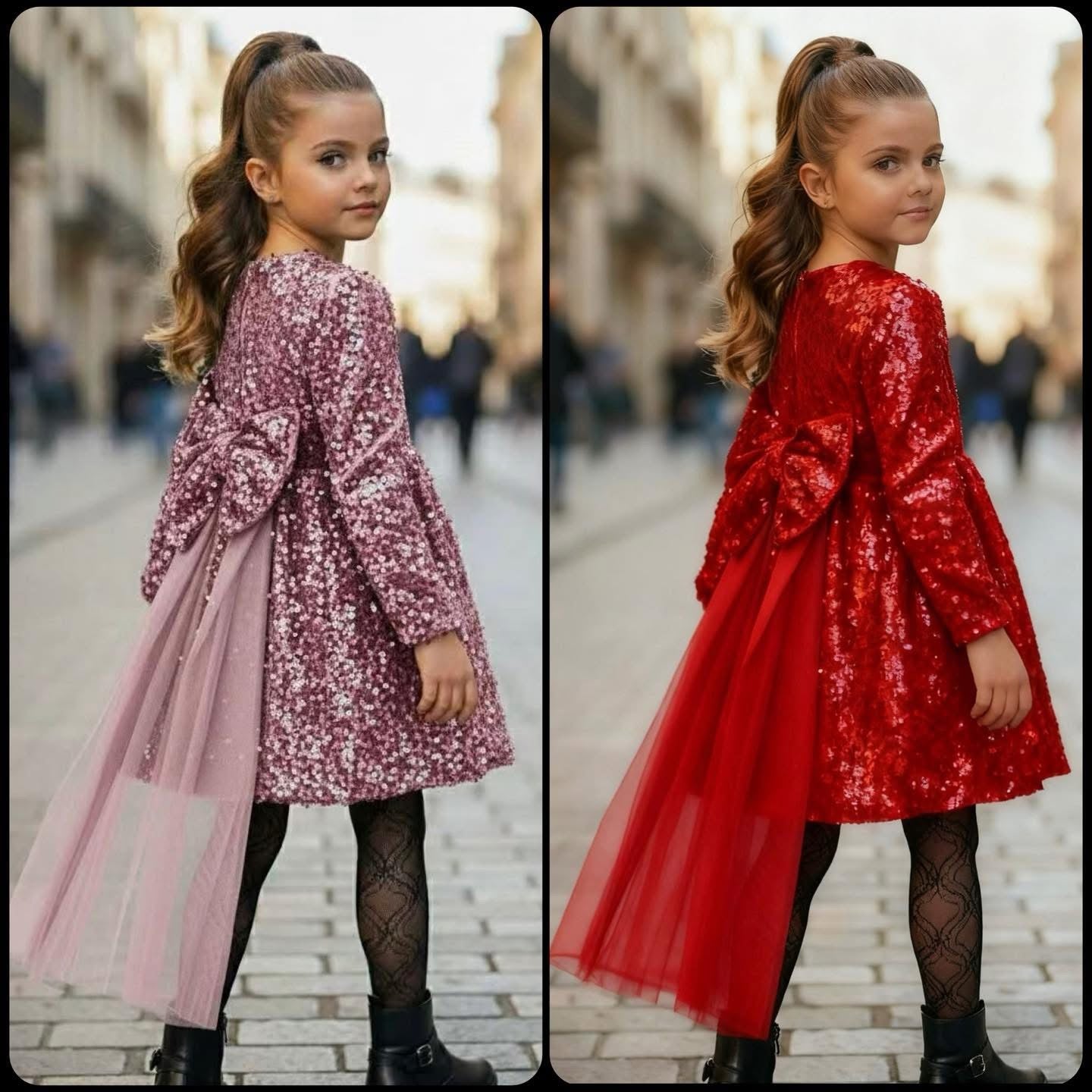 Sparkle red dress