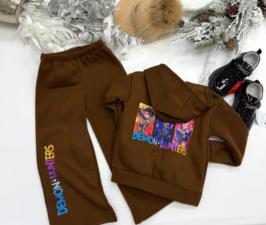 Brown  warm tracksuit