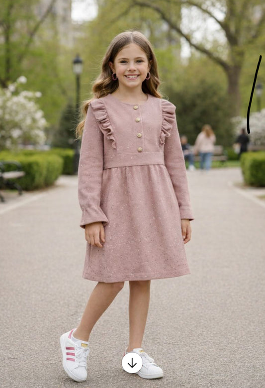 Pink sparkle dress