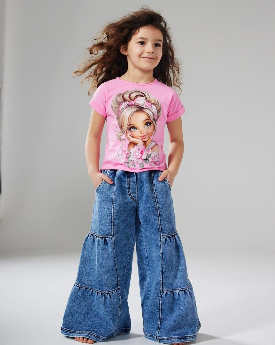 Wild leg soft jeans