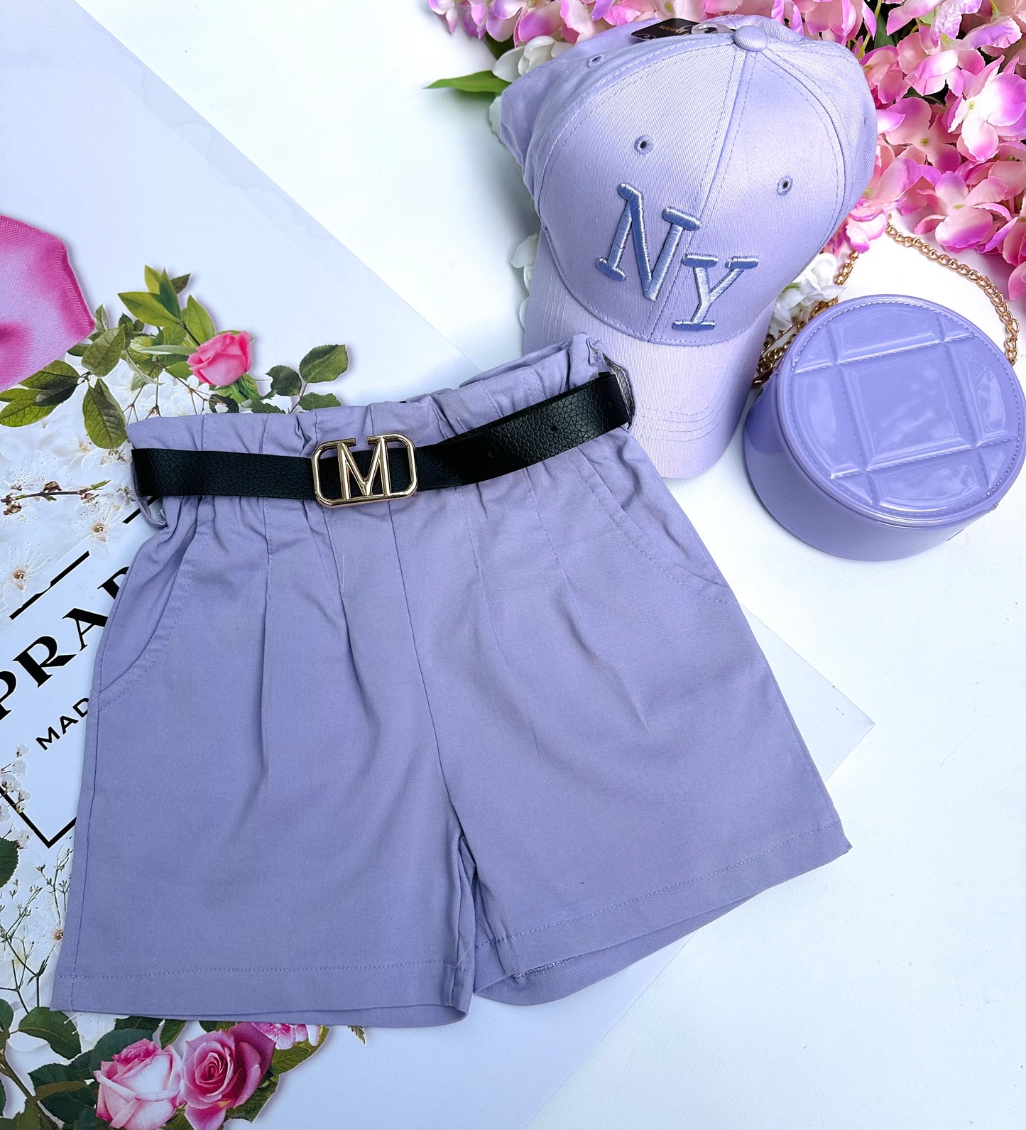 Lilac shorts