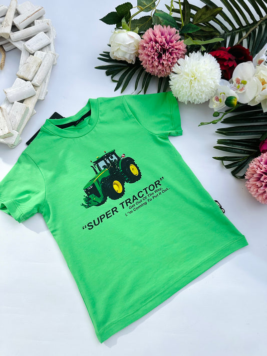 Green Tractor t shirt
