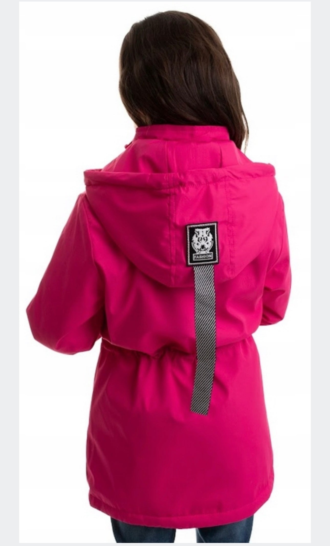 Pink  parka jacket