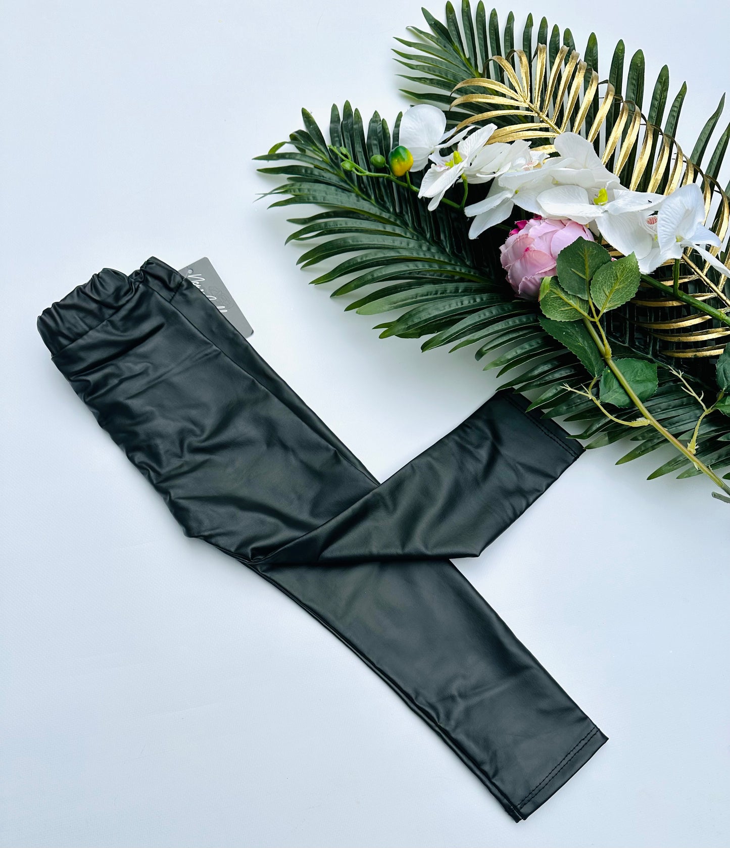 Eco leather leggings