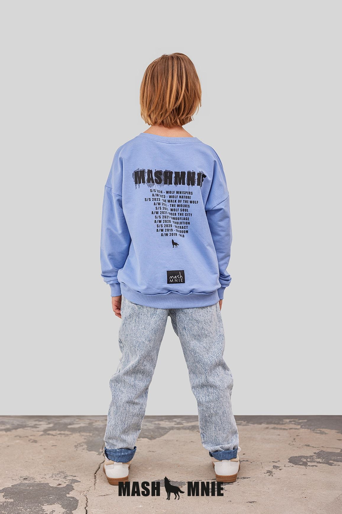 Unisex blue sweatshirt