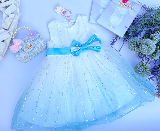 Blue dress