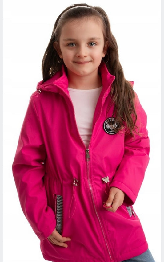 Pink  parka jacket
