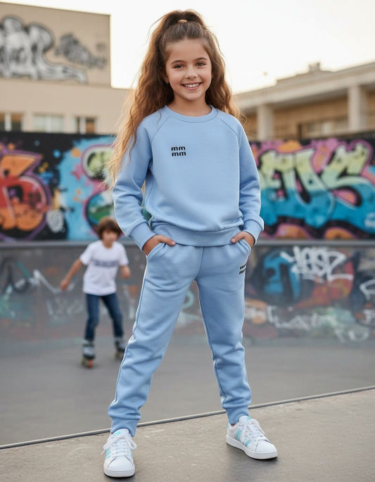 Blue tracksuit