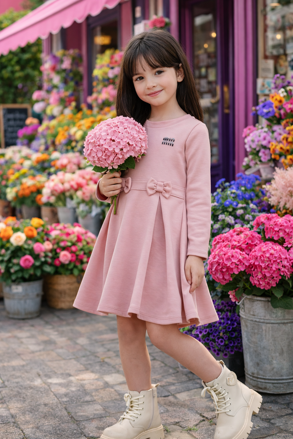 Pink dress