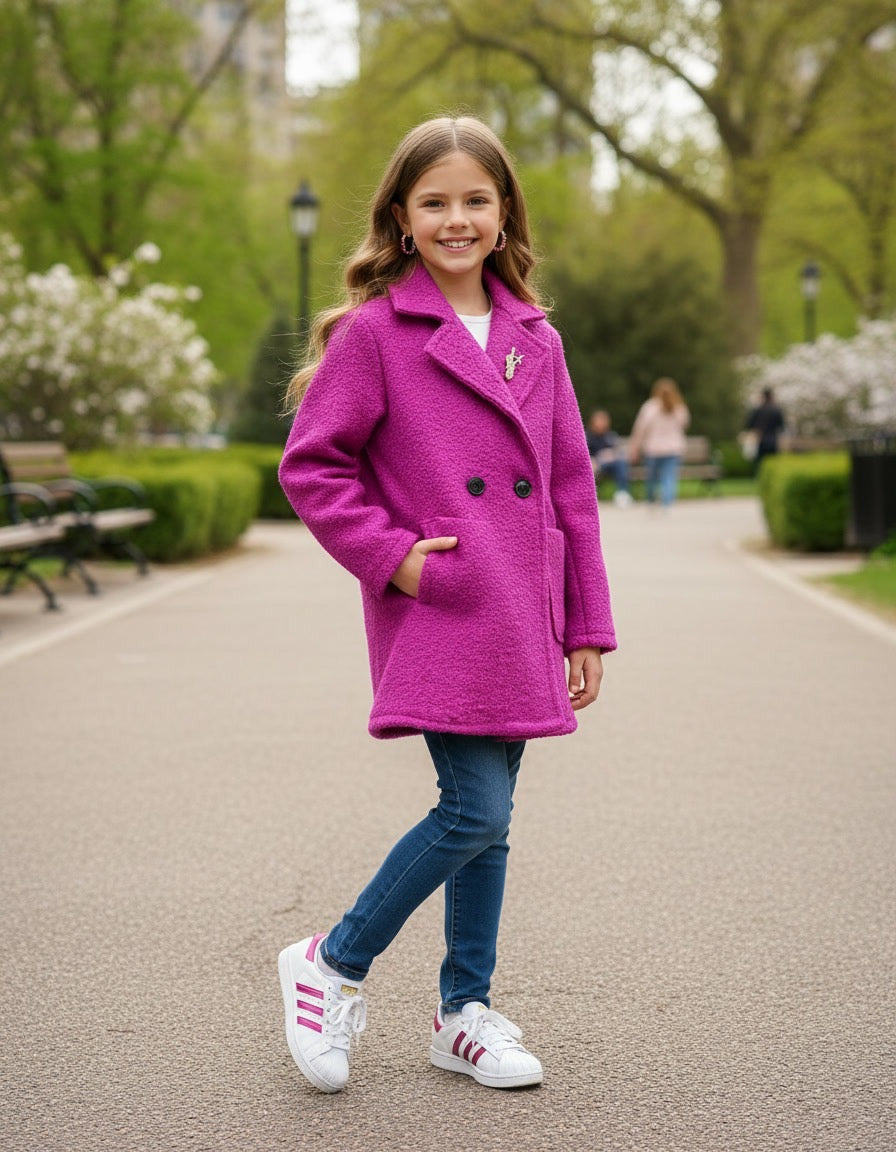 Pink coat