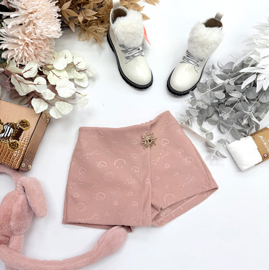 Pink skorts