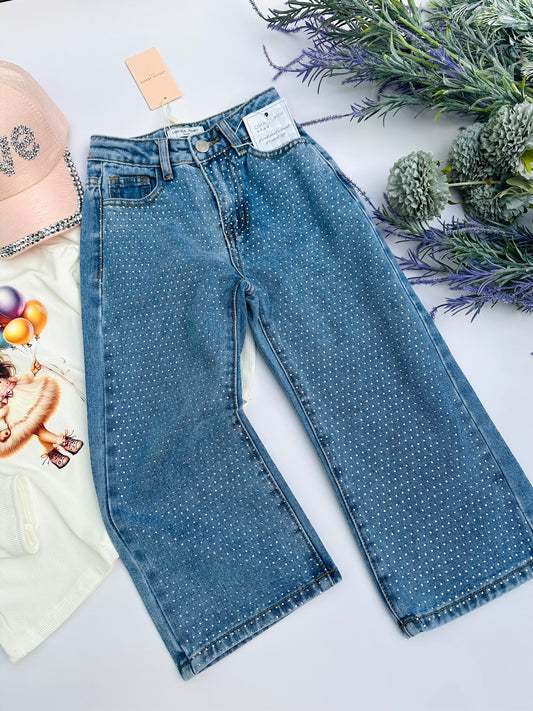 Sparkle boyfriend style jeans