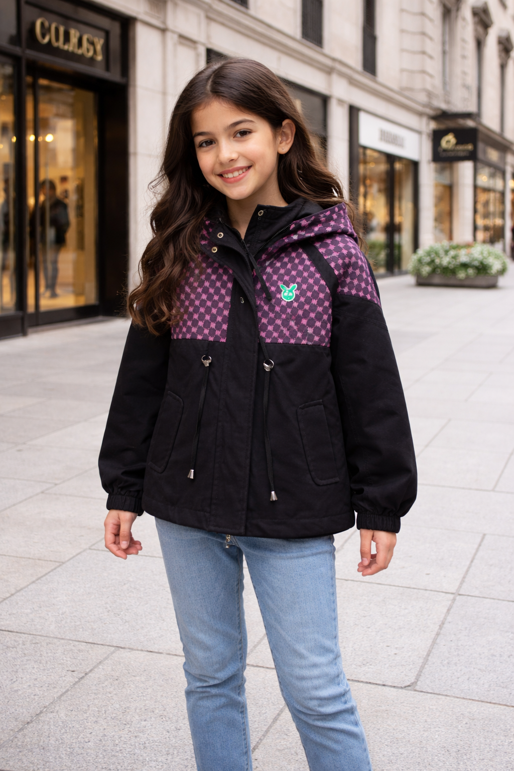 Black autumn jacket