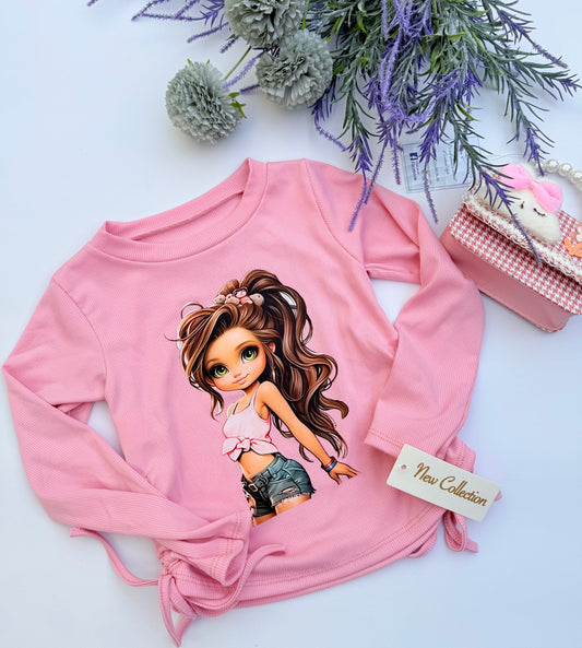 Pink top