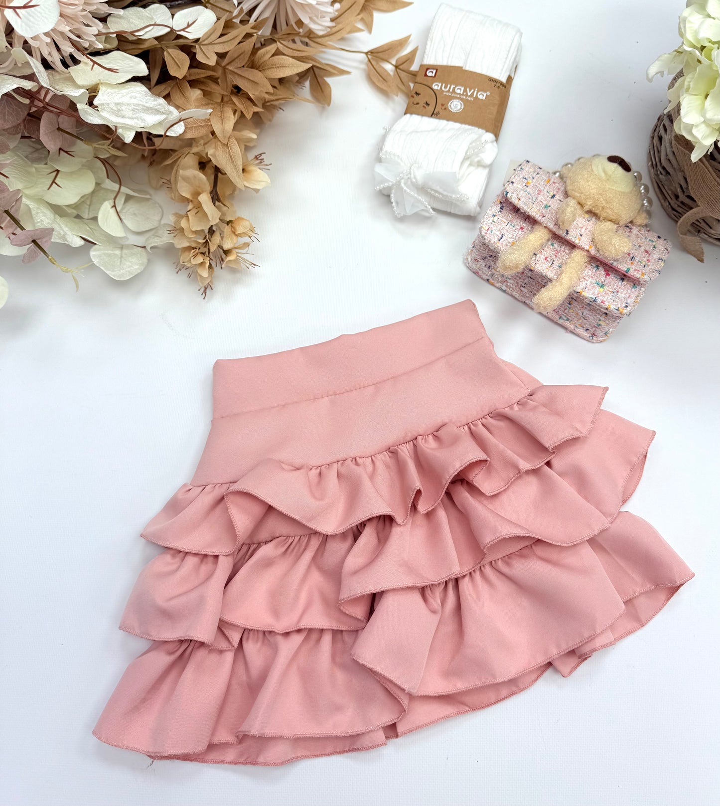 Pink skirt
