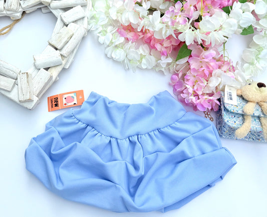 Blue skirt