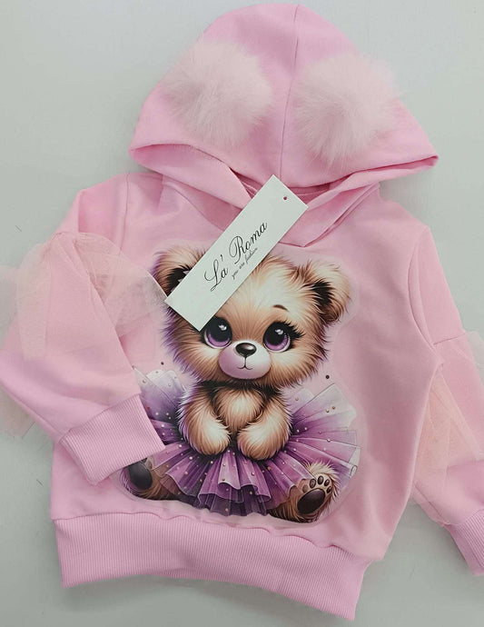 Pink Teddy hoodie