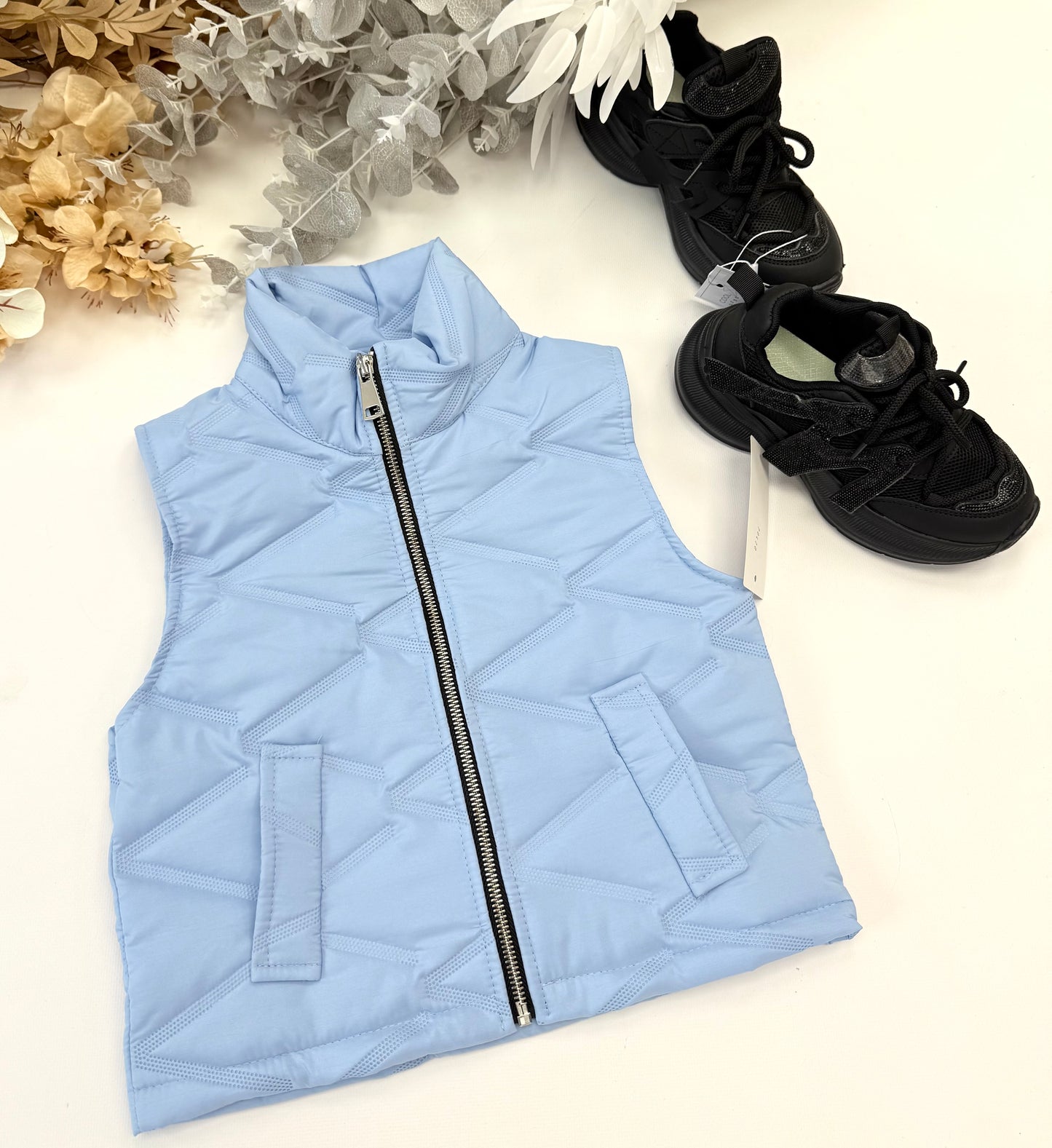 Blue gilet