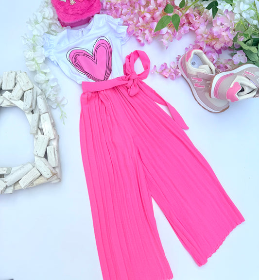 Pink Heart jumpsuit