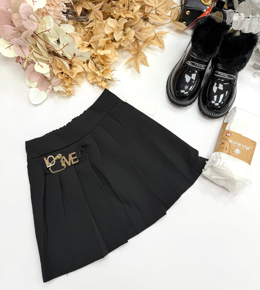 Black skirt