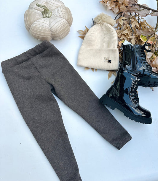 Brown warm leggings