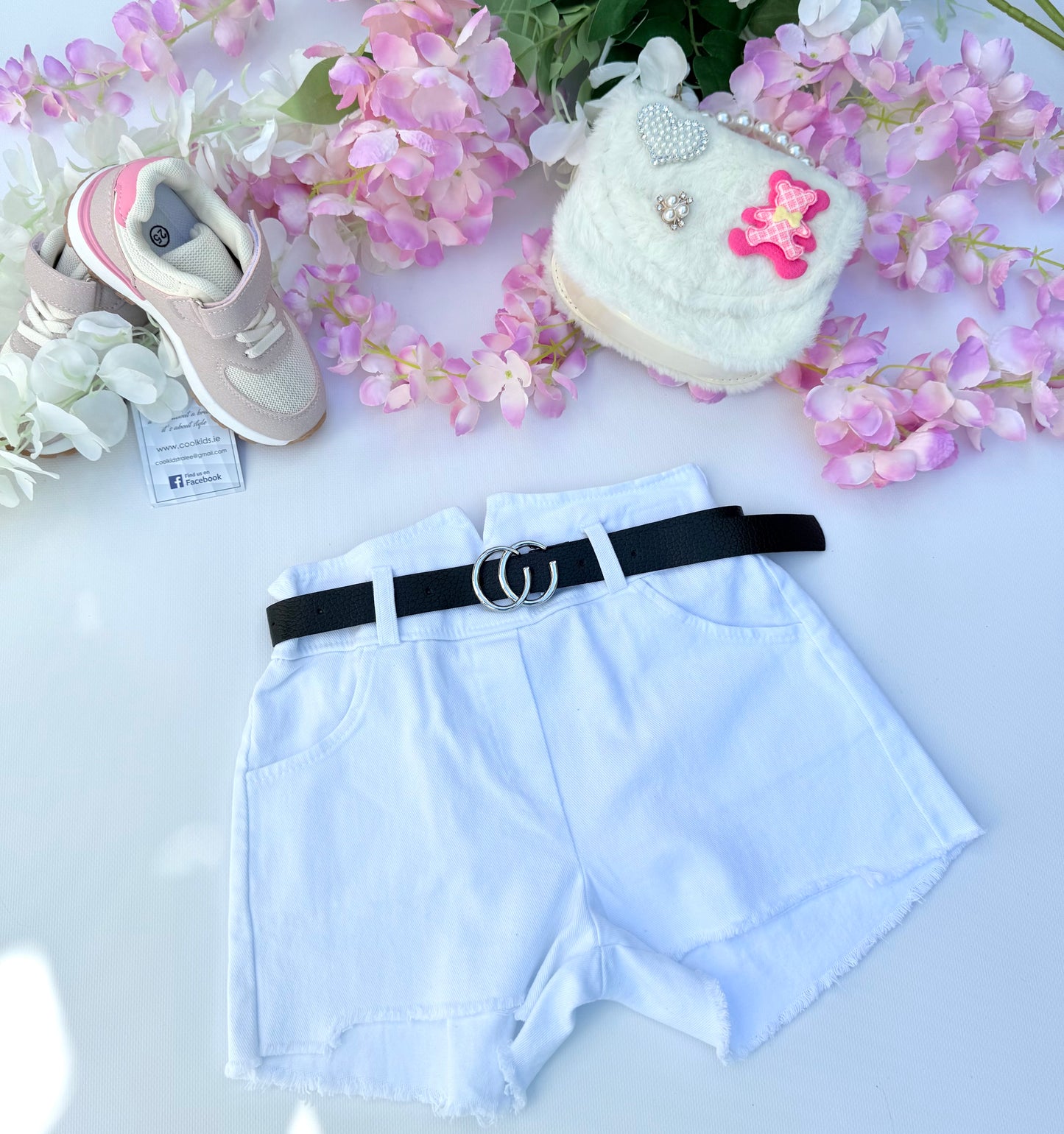 White shorts