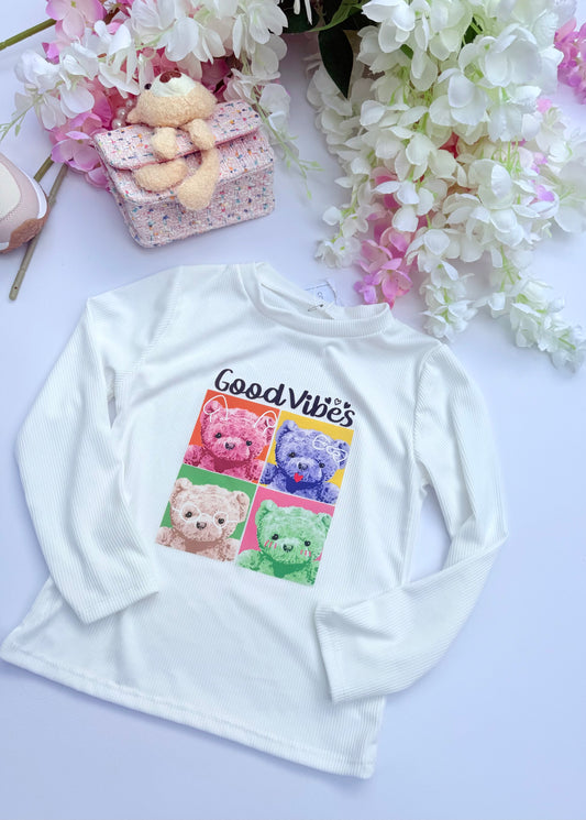 White Teddy top