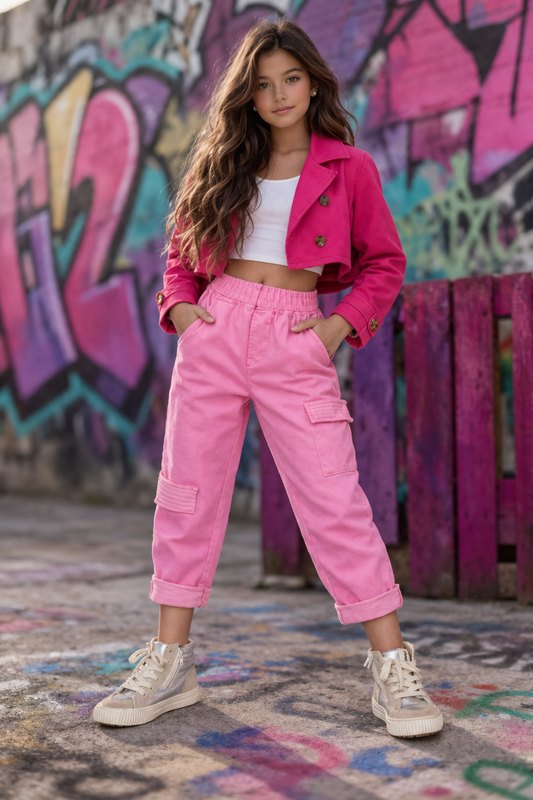 Pink pants