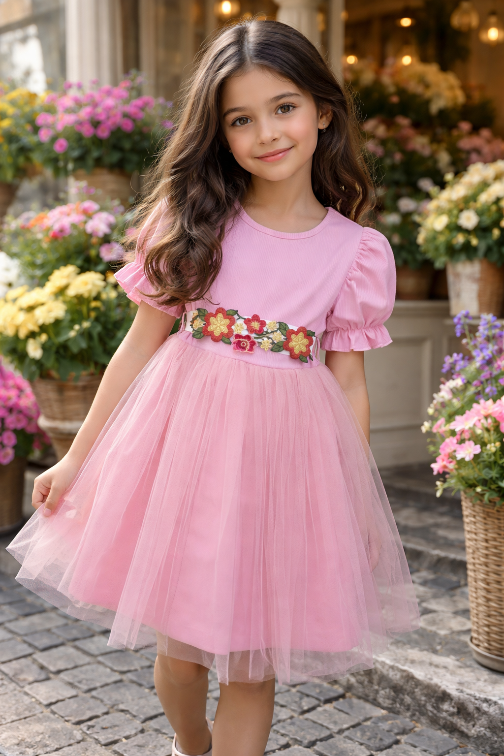 Pink dress