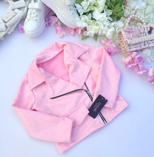 Pink sparkle jacket
