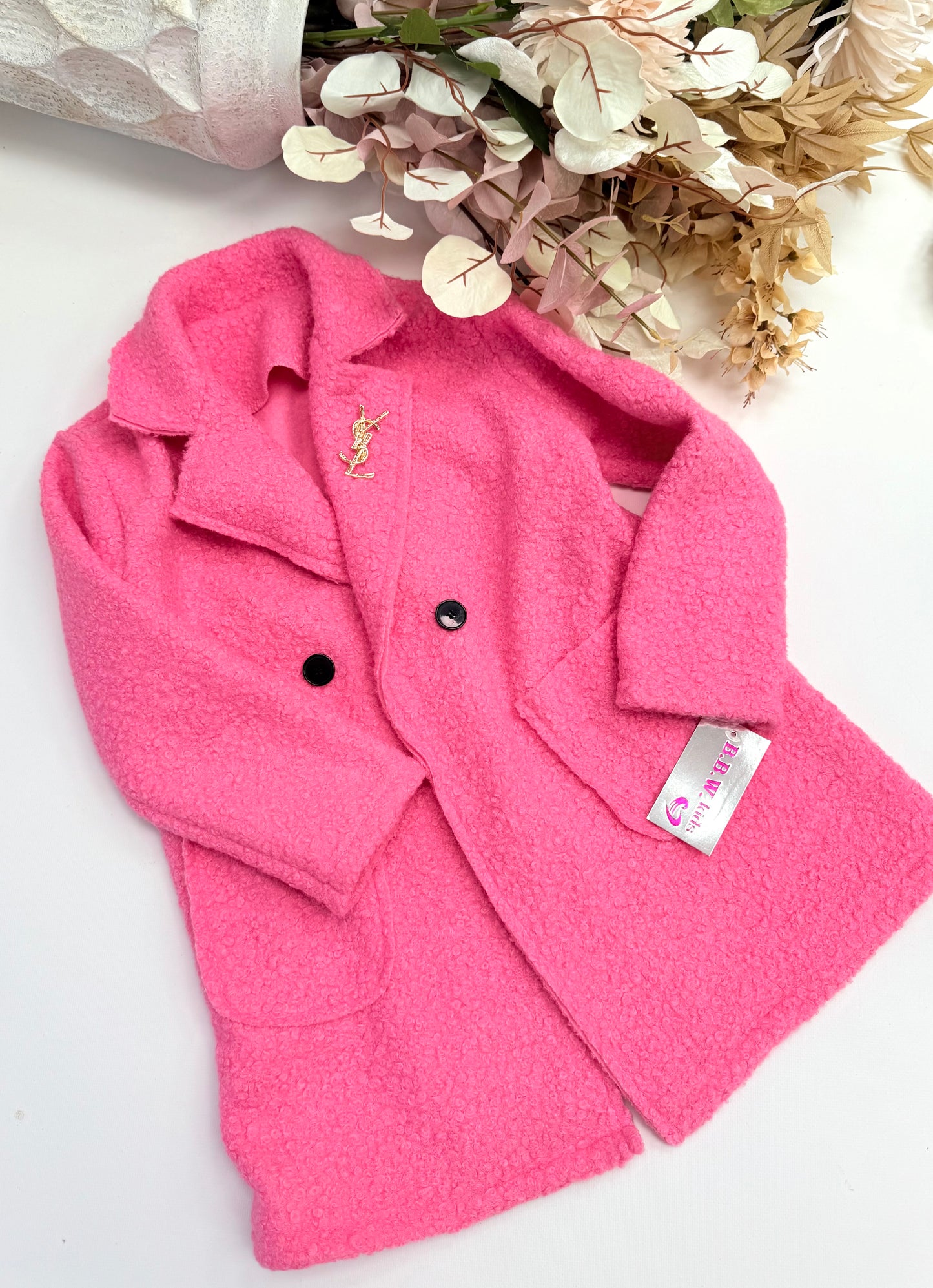 Pink coat