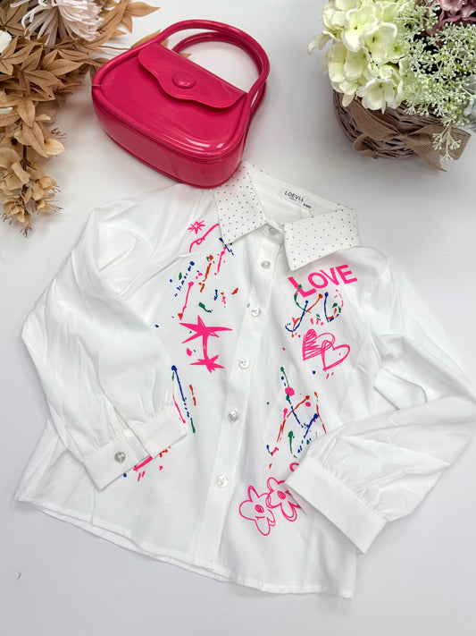 White love shirt