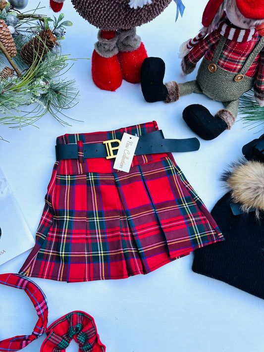 Tartan skirt