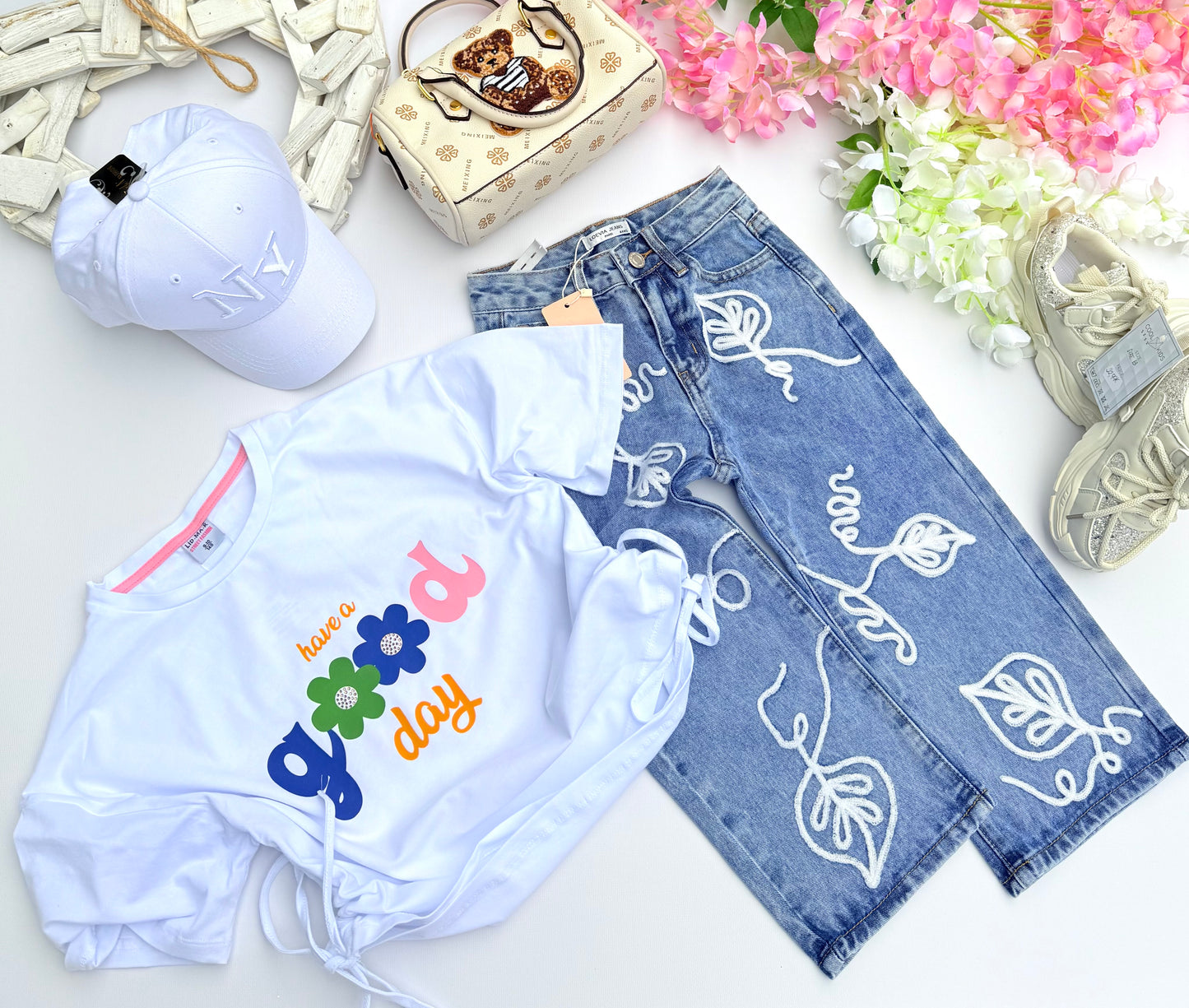 White GOOD t shirt