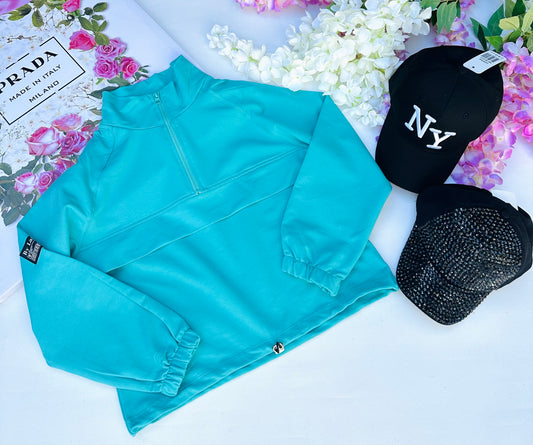Sky blue hoodie