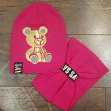 Teddy set ( hat and snood)