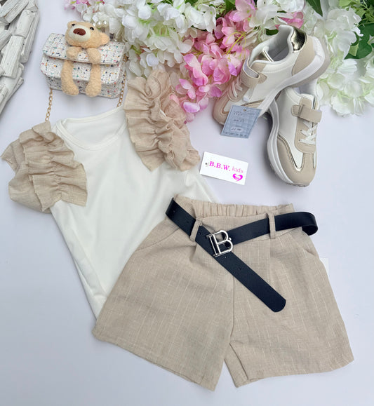 Beige summer set