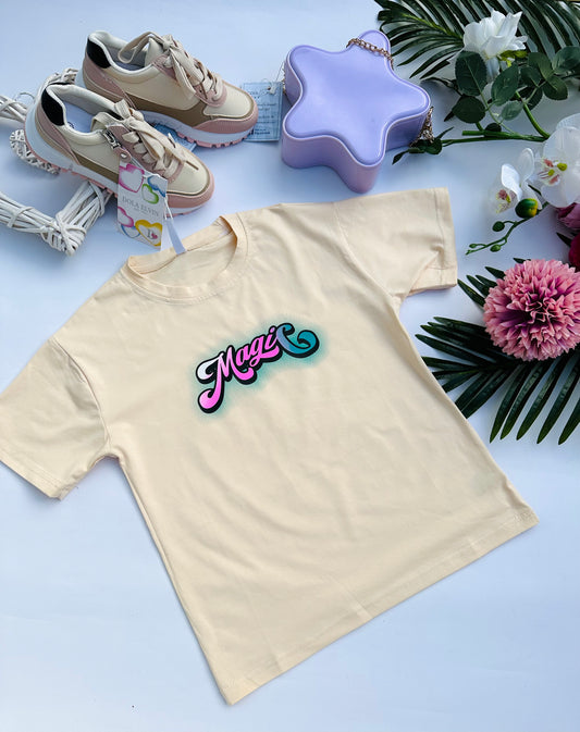 Beige t shirt