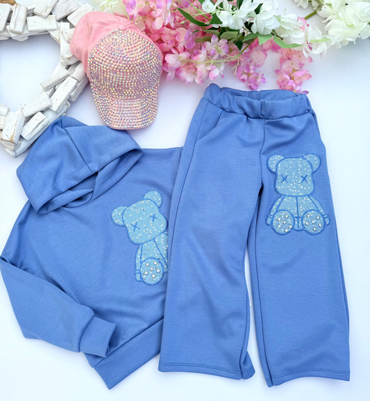 Blue Teddy tracksuit