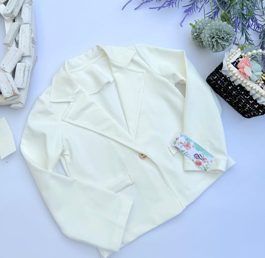 White blazer